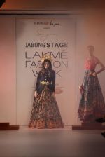 Ileana D_Cruz walk the ramp for Jabong Sangriya Show at Lakme Fashion Week on 30th Aug 2015